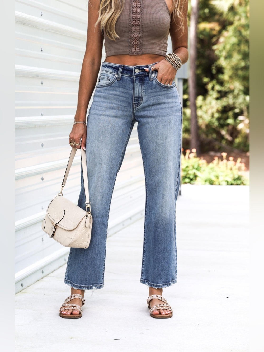 NWT Kancan High Rise Slim Straight Jeans - Picture 1 of 12